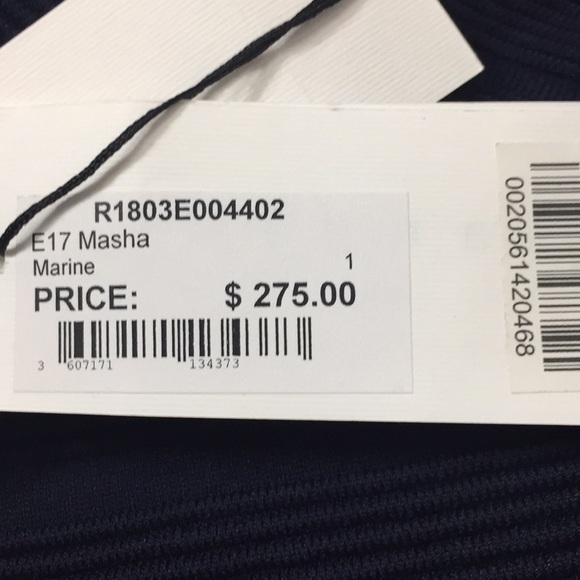 NWT Sandro Masha Off-the-shoulder Dress - Picture 7 of 10